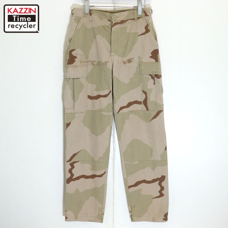 楽天市場】90s USA製 ASAT トライバルカモ カーゴパンツ 古着