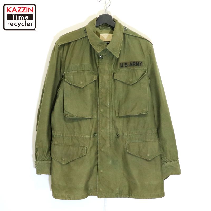 60s 70s US army ジャケット POST JUNK / 60's U.S. ARMY Jungle Fatigue Jacket [XS-S]