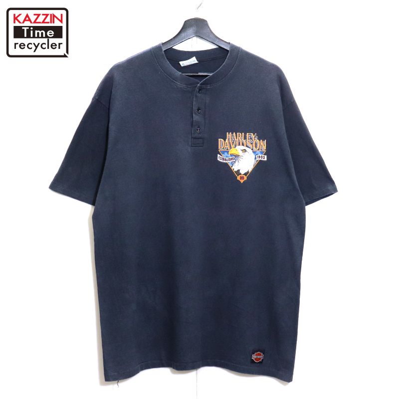 ハーレーダビッドソン ポロシャツ 両面刺繍ロゴ 黒 XL相当 半袖 90s 楽天市場】1998年製 希少 USA製 ハーレーダビッドソン 両面