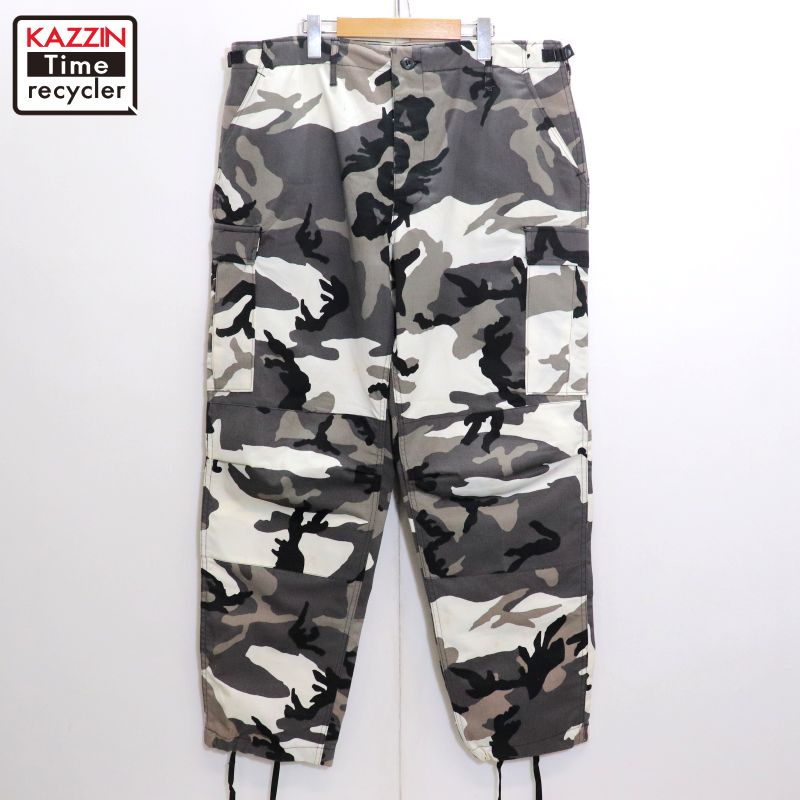 90s USA製トライバルカモ カーゴパンツ USA製 90年代 