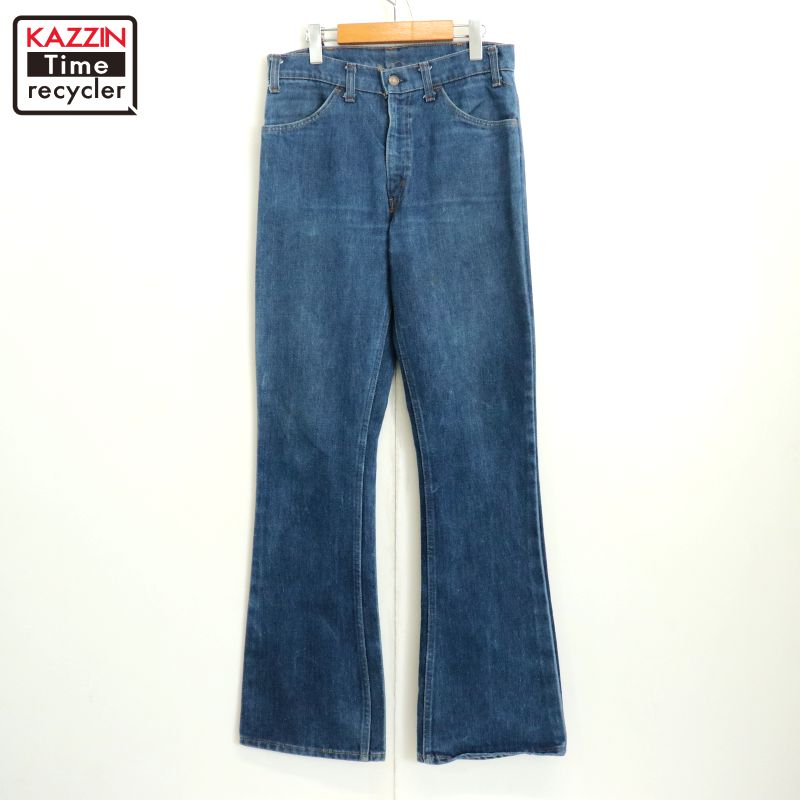 Levi’s ブーツカット フレア オレンジタブ　W30 L32 646 ゴールデンサイズ 70年代 ビンテージ オレンジタブ スモールe
