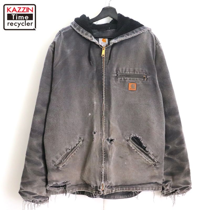 “オーバーサイズ”Carhartt ストームシールド ダック地 ワークジャケット b5ec9dcc04f07654378cd1a2d0b094