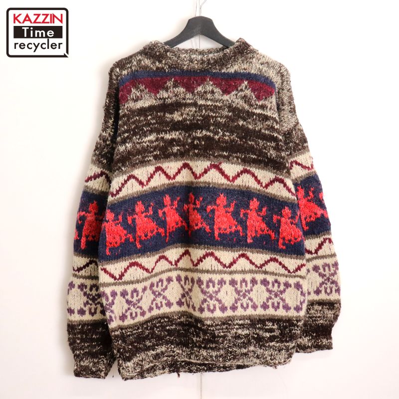 【超レア】vintage 80s エクアドル製 肉厚 花柄ニット オーバーサイズ 楽天市場】古着 80~90年代 PACHAMAMA 花柄 エクアドルニット