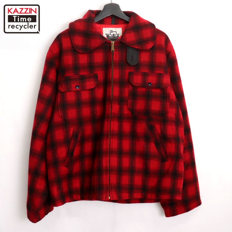 70s woolrich マッキーノジャケット オンブレチェック ヴィンテージ 70s woolrich マッキーノジャケット オンブレチェック ヴィンテージ