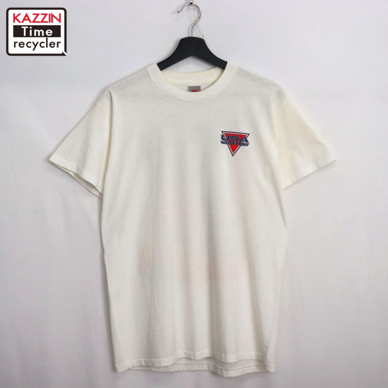 ビンテージ90’NIKEテニスTシャツ サイズL ナイキ テニス Tシャツ 90s Lサイズ ホワイト - メルカリ