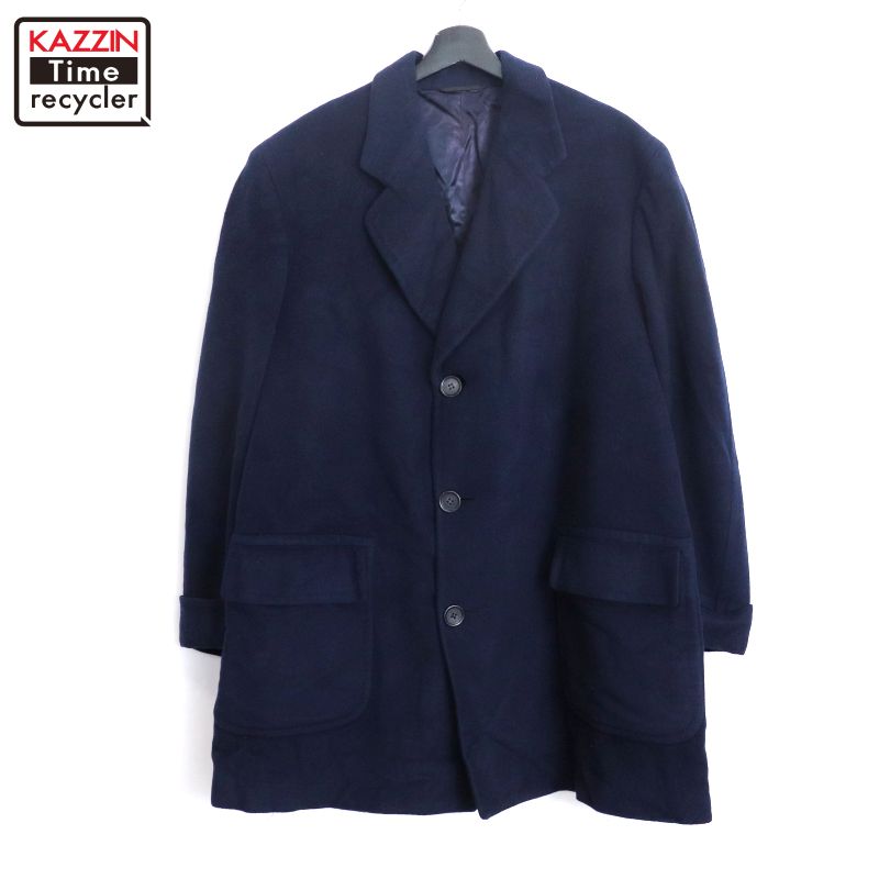 P10倍 【中古】60s ヴィンテージ カシミール 厚地の外套 古着  メンズ XL大きさ好いかげんに ビッグ大きさ 大層らしい大きさ 米国海軍