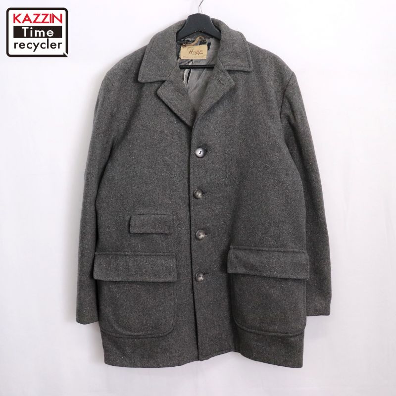 楽天市場】【中古】60s ヴィンテージ カシミヤ コート 古着 メンズ XL