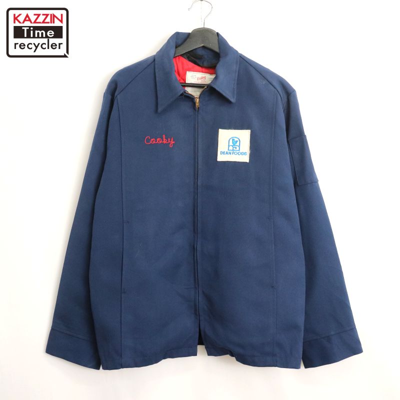 楽天市場】70s UNITOG 企業ワッペン付き ワークジャケット USA製