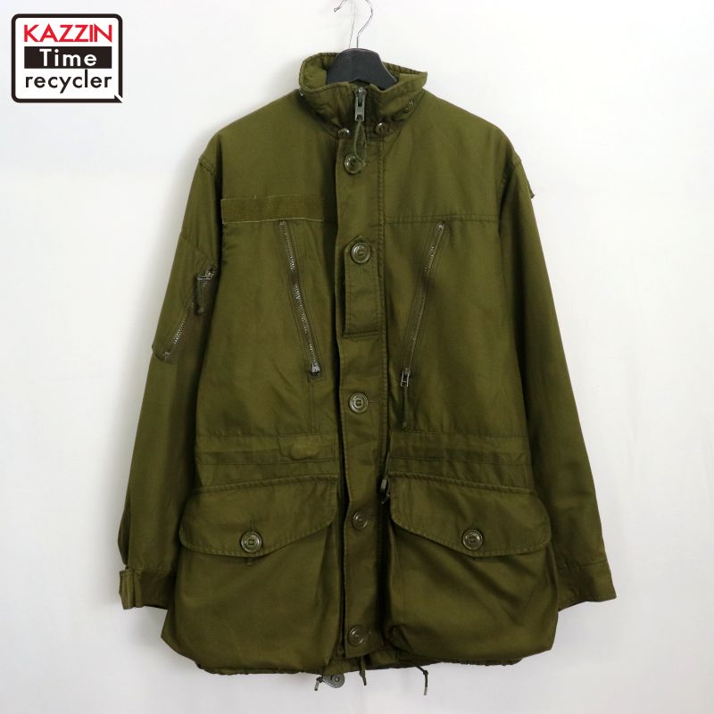 【中古】90s ヴィンテージ カナダ軍 CANADIAN ARMY IECS コンバットコート ミリタリージャケット 古着 メンズ XLサイズ相当 ビッグサイズ オーバーサイズ カーキ|Vintage古着屋 KAZZINTimerecycler