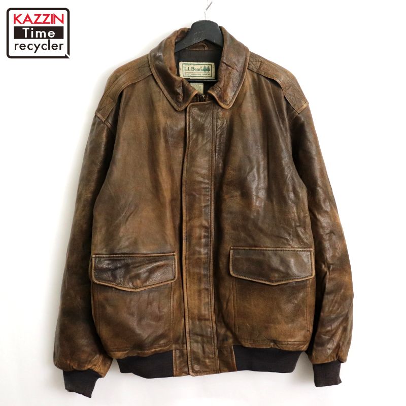 楽天市場】60s 筆記体タグ ☆ エルエルビーン 本革 レザー G-1