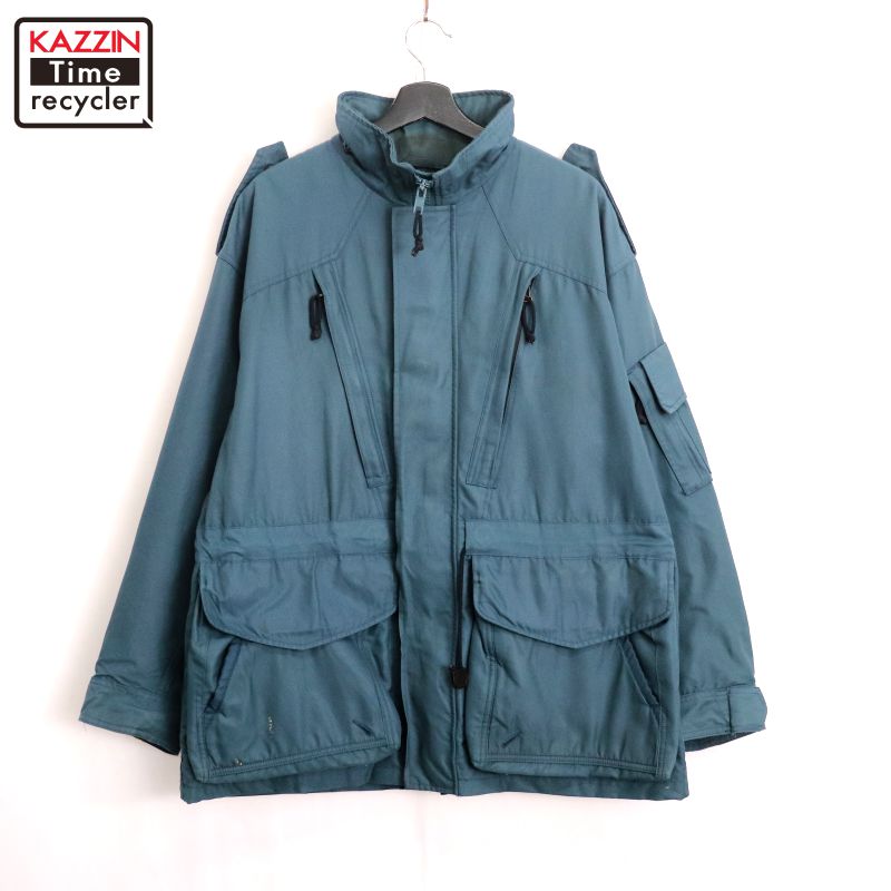 P10倍 【中古】90s ヴィンテージ カナダ軍 ROYAL CANADIAN AIR FORCE COLD WEATHER ミリタリー上衣 古着  メンズ XL大いさ好いかげんに ビッグ大いさ 大層らしい大いさ 米国海軍