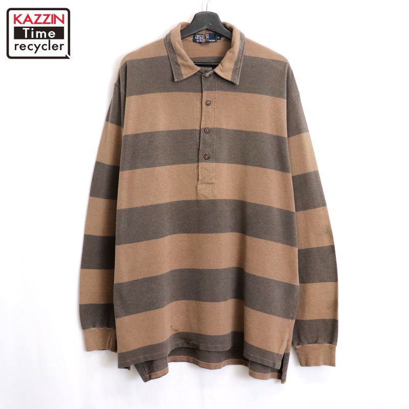 80s 90s チャップスラルフローレン ニットポロシャツ 長袖 Mサイズ 80s 90s チャップスラルフローレン ニットポロシャツ 長袖 Mサイズ