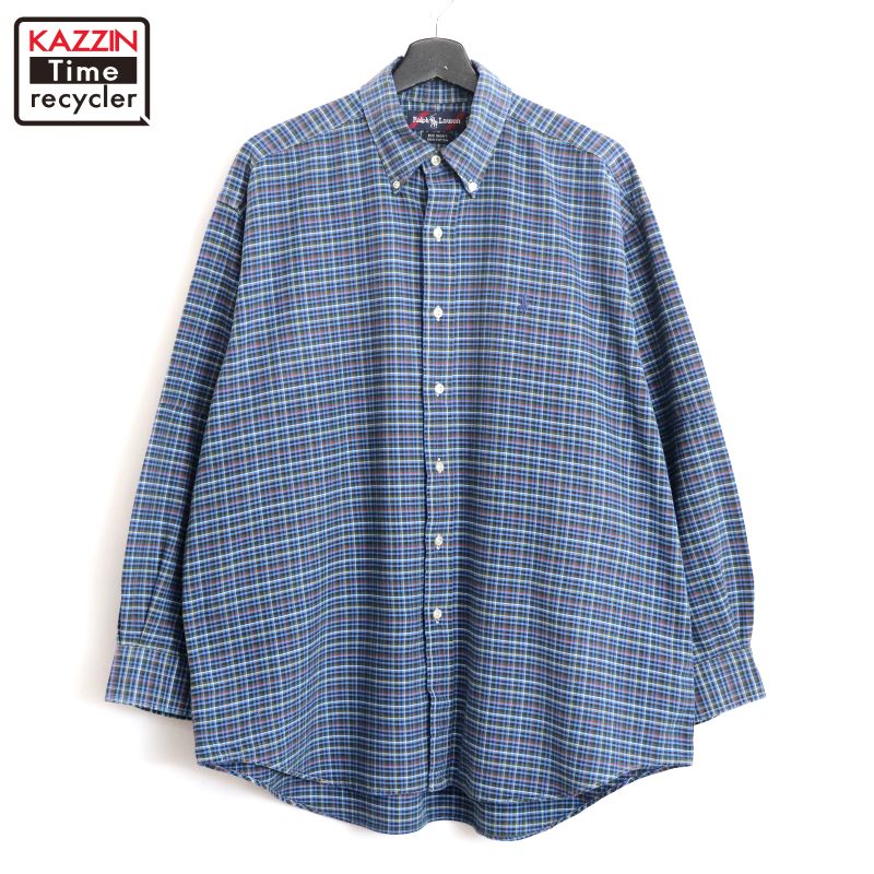 楽天市場】90s POLO RALPH LAUREN ギンガム チェック 長袖