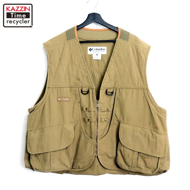 Columbia フィッシングベスト XXL ベージュ Columbia フィッシングベスト ベージュ｜Yahoo!フリマ（旧PayPay