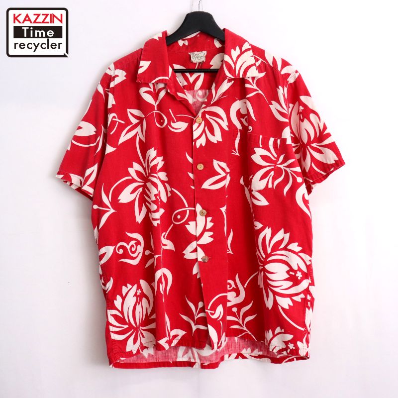 楽天市場】70s ハワイ製 ROYAL HAWAIIAN 総柄 コットン オープン