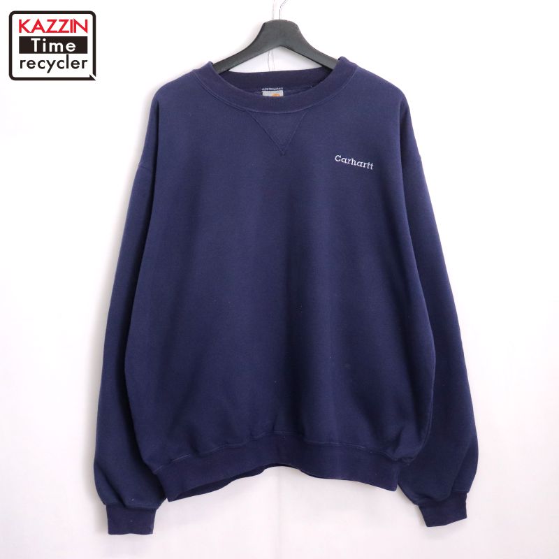 楽天市場】90s Carhartt 企業 ロゴ 刺繍 サーマル ライナー付き