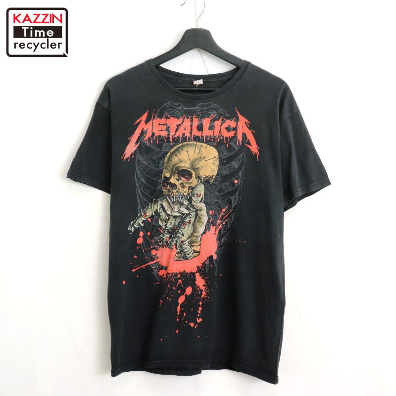 LLICA メタリカ PUSHEAD パスヘッド ドクロ Tシャツ M METALLICA メタリカ PUSHEAD パスヘッド ドクロ Tシャツ M