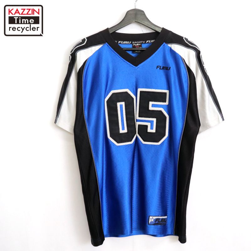 FUBU バスケットボールユニフォーム XL ライトブルー 169592028.jpg