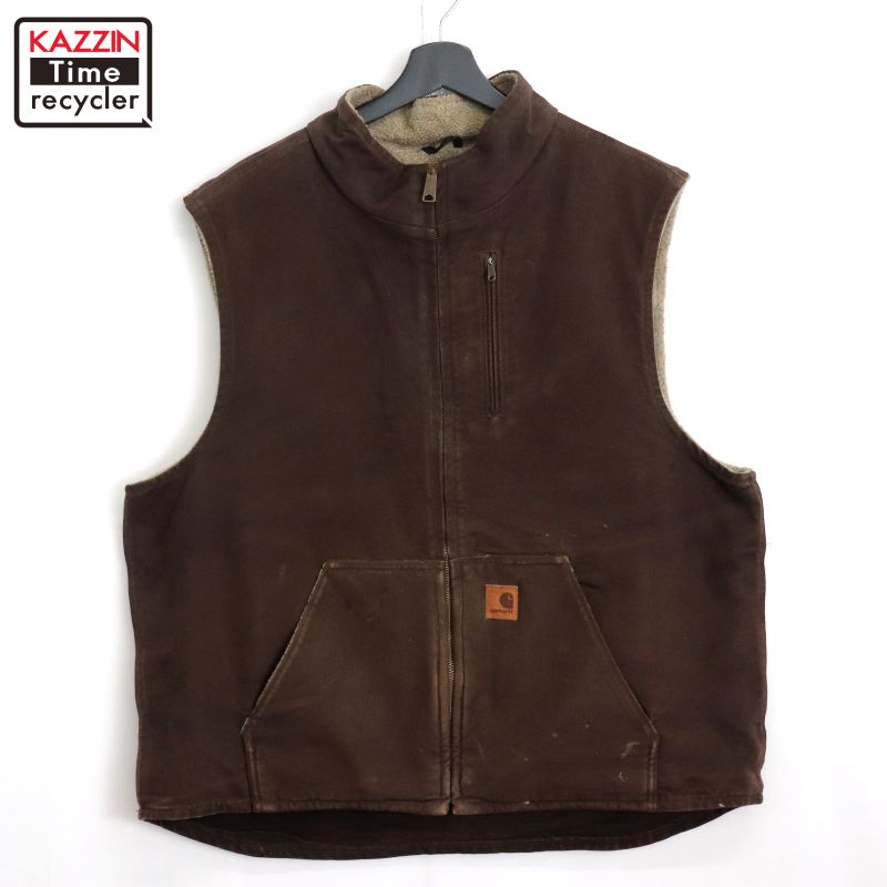 70's ヴィンテージ Carhartt ダックベスト ボア 楽天市場】70s ヴィンテージ カーハート Carhartt 裏地ボア