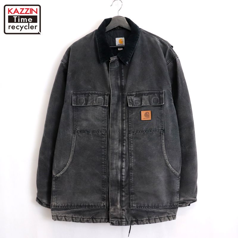 90s Carhartt/トラディショナルコート/ブラウン/USA製/US古着 古着 90s USA製 Carhartt ブラウン ダック パデット