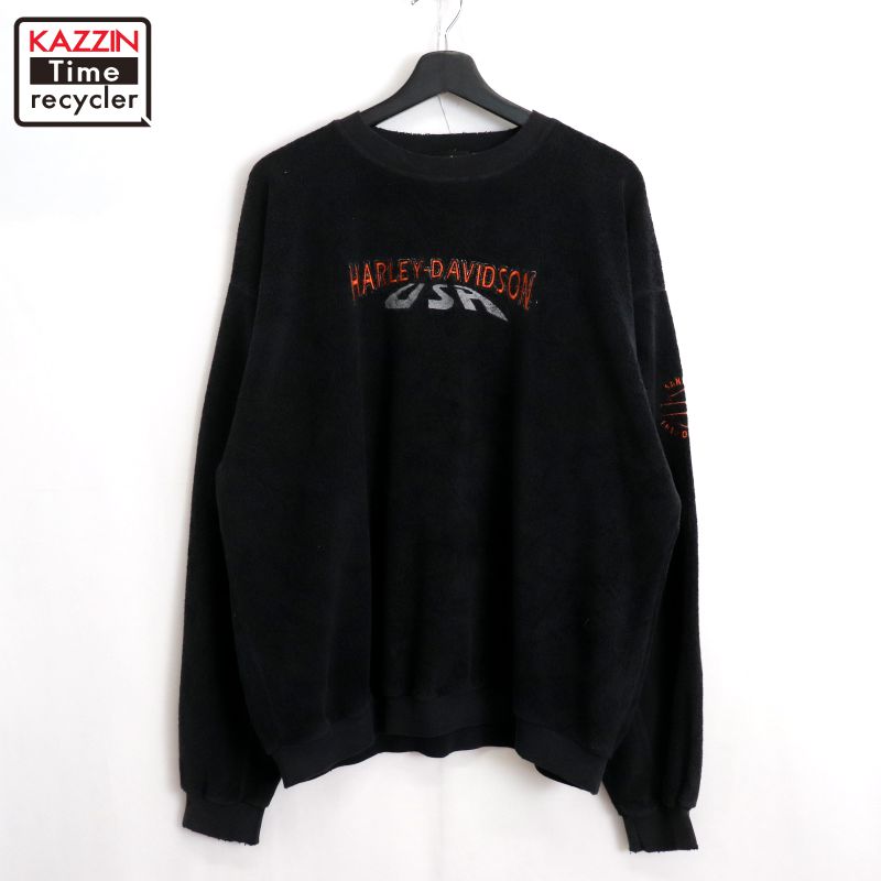 Harley-Davidson ブラック スウェット 古着 USED 14110048-a_grande.jpg?v=1732696098