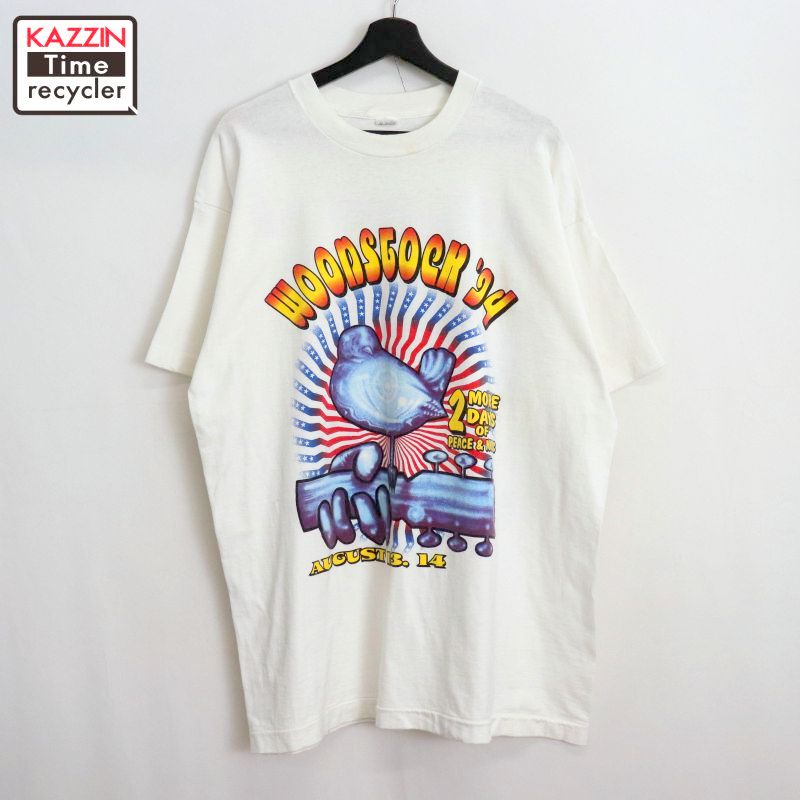 楽天市場】90's WOODSTOCK 94 ウッドストック プリントTシャツ