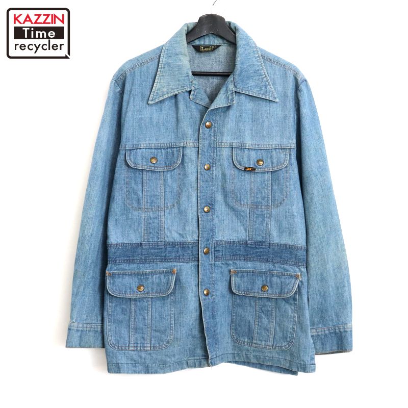 楽天市場】70年代 USA製 Lee リー 91-b デニムジャケット アメカジ
