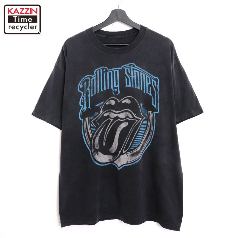 USA製ローリングストーンズ古着TシャツMバンドTロックTスクリーンスターズ USA製ローリングストーンズ古着TシャツMバンドTロックT