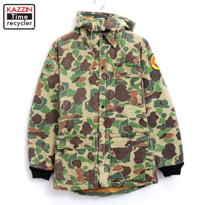 70s vintage SAFTBAK 迷彩柄 ハンティングジャケット L 楽天市場】70s SAFTBAK ダックハンター カモ 迷彩 ハンティング