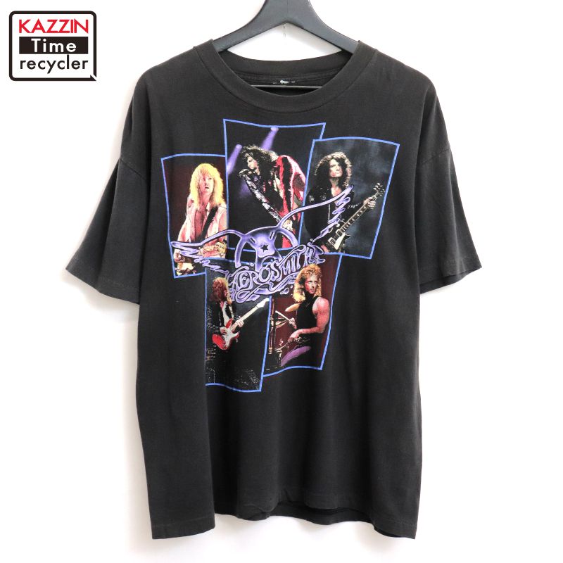 楽天市場】00s ☆ エアロスミス プリント Tシャツ メンズ S 黒