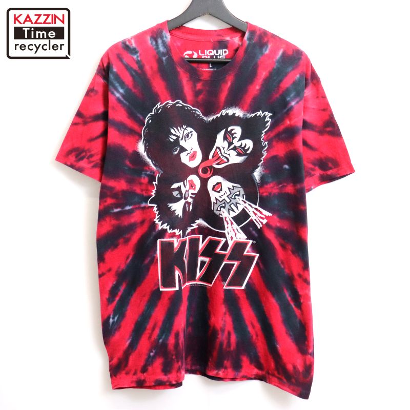バンドT kiss 黒　サイズL KISS キッス バンドTシャツ 黒 | RUFFY
