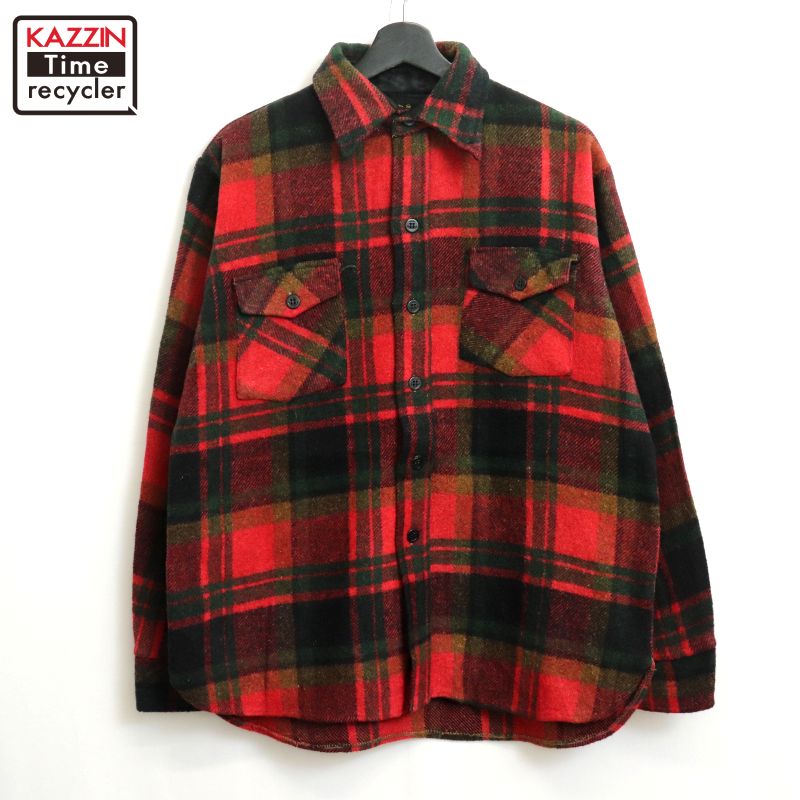 70's Cascade オンブレーチェック柄 オープンカラーウールシャツ M 楽天市場】古着 70'S CASCADE オンブレチェック オープンカラー ウール