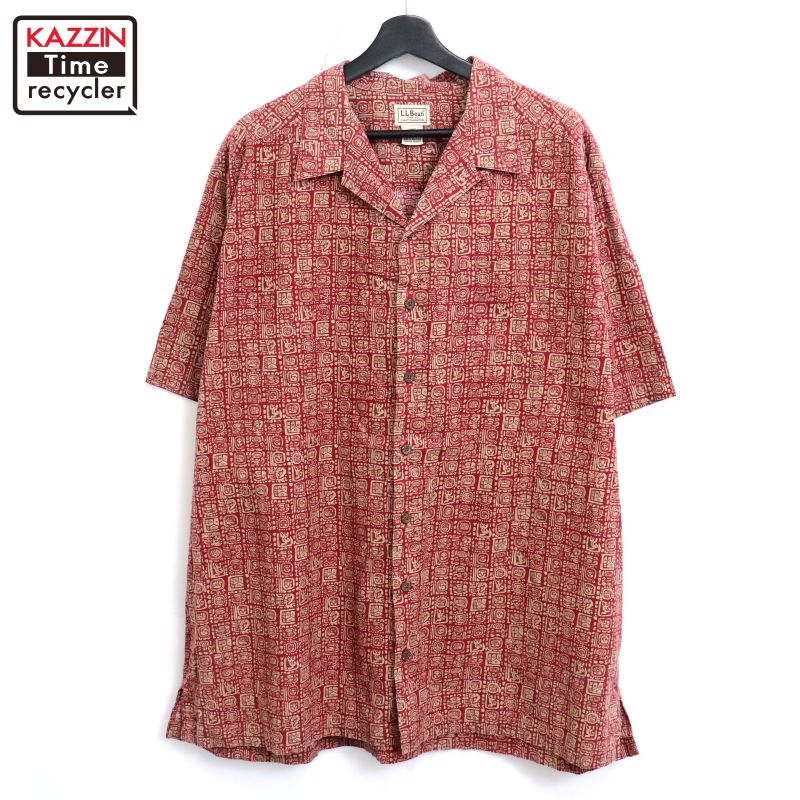 【vintage】エルエルビーン 古着 メンズ 80s シャツ ストライプ レア 100027298-1.jpg
