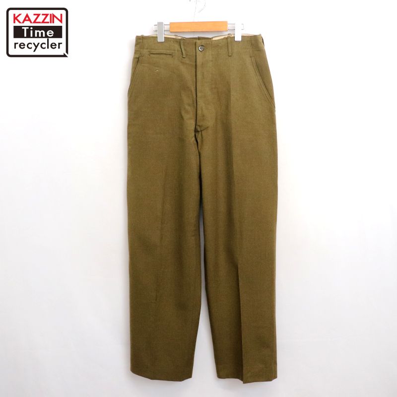 usarmy 40-50s チノパン　ボタンフライ 楽天市場】40s ヴィンテージ U.S.MARINE CORPS フラップポケット