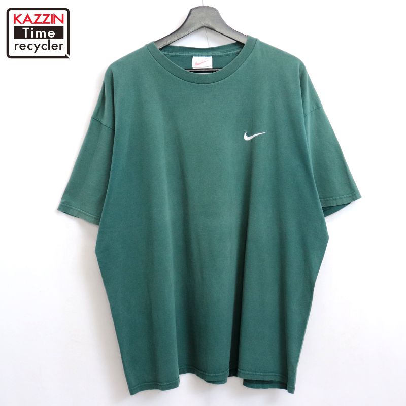 BGQG ヴィンテージ Tシャツ ビンテージ 古着 70s USA製 NIKE 古着 70s USA製 NIKE オレンジタグ BIG ロゴ Tシャツ L 古着 - 古着