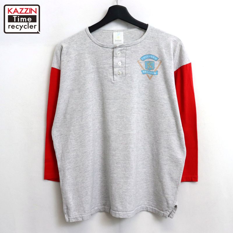 楽天市場】00s USA製 Gramicci ヘンリーネック 長袖 コットン サーマル