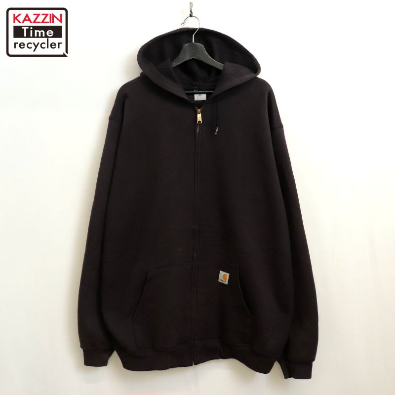 楽天市場】【中古】CarHartt 80s ジップアップパーカー グリーン