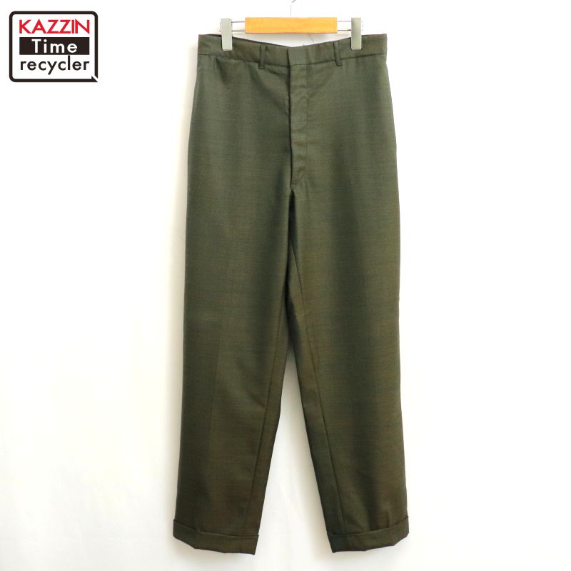 vintage ヴィンテージ　スラックス　60s 70s 80s 60's~ Vintage Slacks Black 60年代 ヴィンテージスラックス 2