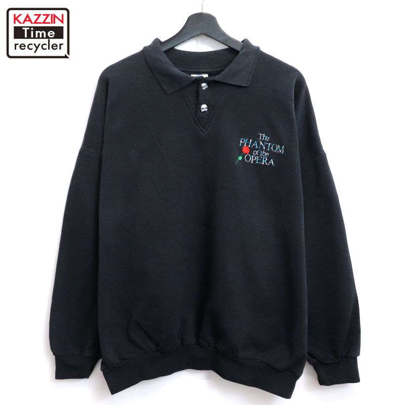 美品】オペラ座の怪人 スウェット SML 両面プリント ミュージカル ロンドン 美品】オペラ座の怪人 スウェット SML 両面プリント