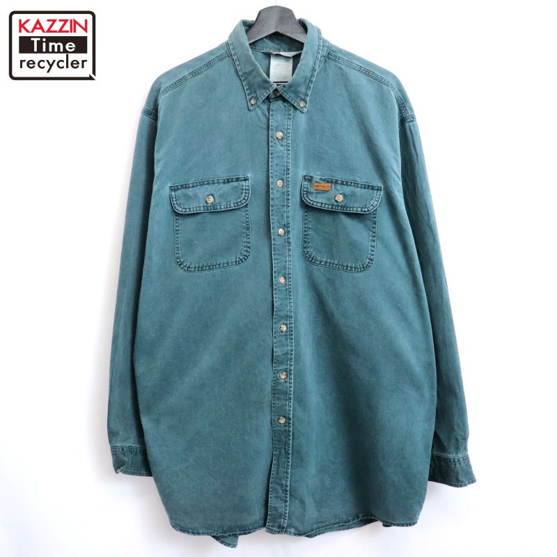 楽天市場】80s 三角タグ Carhartt 長袖 コットン キャンバス シャツ