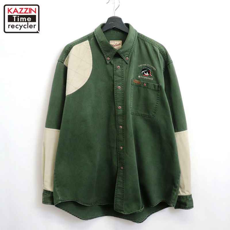 楽天市場】80年代 USA製 WOOLRICH ウールリッチ ウール 長袖シャツ