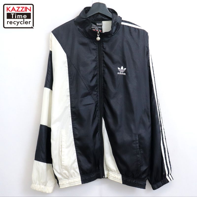 楽天市場】90s adidas Logo Nylon Jacket 黒 S アディダス ナイロン