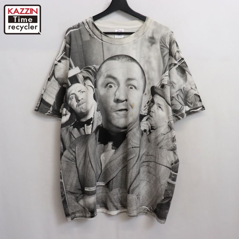 P10倍 【中古】90s ヴィンテージ DELTA 3バカ主任者 オール厚地の外套刷り上げる 半袖Ｔシャツ 古着  メンズ 書きあらわすXXL大きさ 白いこと