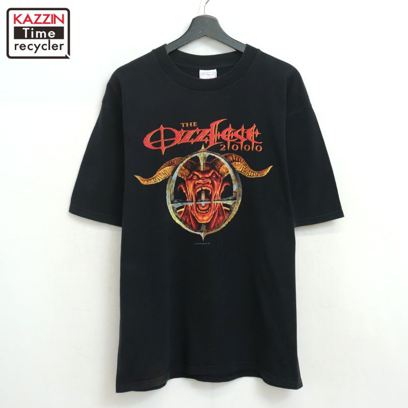 oasis 00s オフィシャル　Tシャツ 00s ヴィンテージ OASIS Tシャツ オアシス XL ロック ユーロ 黒