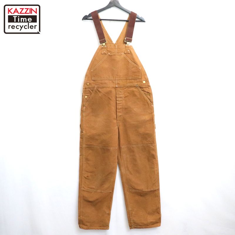 70年代　Carhartt/カーハート　ブラウン ダブルニーオーバーオール 70年代 Carhartt/カーハート ブラウン ダブルニーオーバーオール 楽天