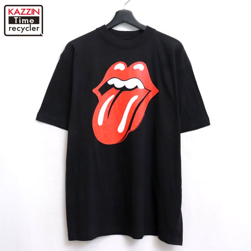 90sローリングストーンズ バンドTシャツUSA製 シングルステッチ ビンテージ 90s USA製 The Rolling Stones ローリングストーンズ Tシャツ