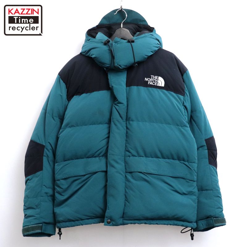 P10倍 【中古】00s 北の方人間の顔 THENORTHFACE 見本 バルトロライト 落ちこむ上衣 古着  メンズ 書きあらわすM大きさ エメラルド緑であること