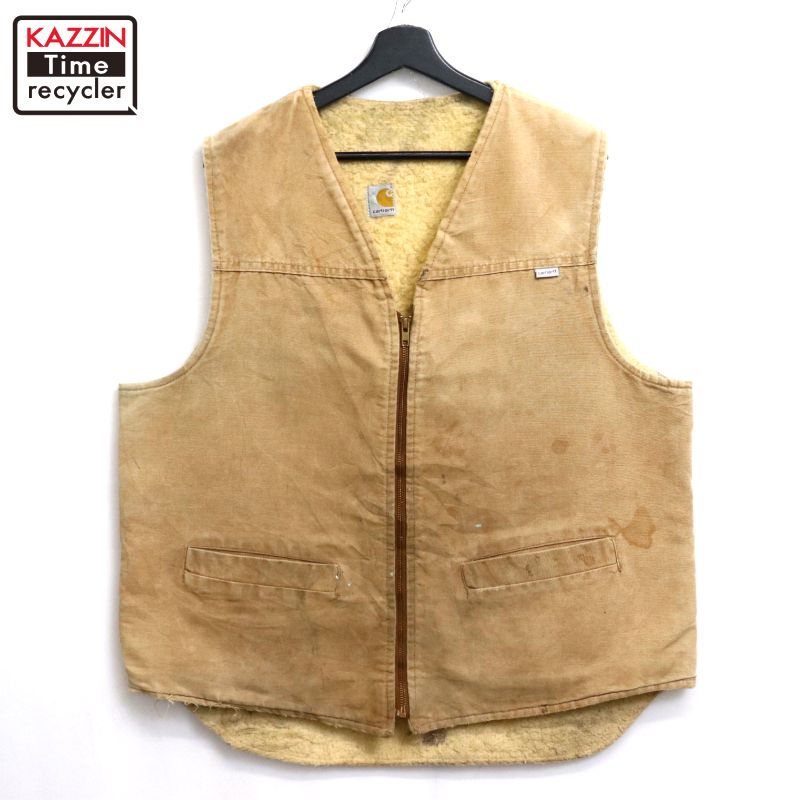 楽天市場】Carhartt ボア ライナー コットン ダック ベスト XXL