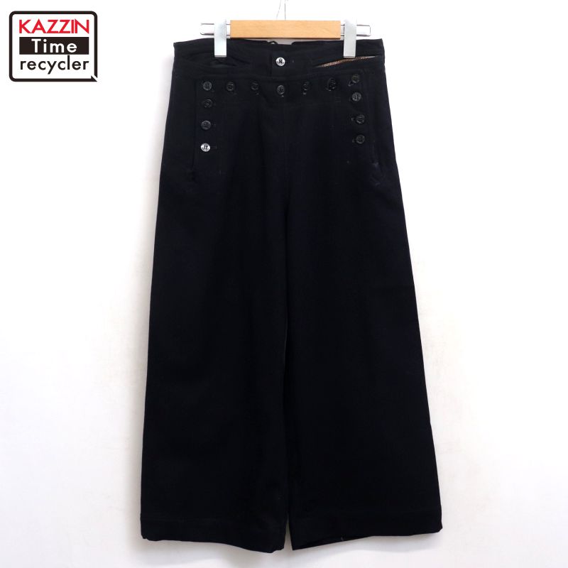 50s US. NAVY ウールセーラーパンツ　海軍　フレア　古着女子　希少 50s US. NAVY ウールセーラーパンツ 海軍 フレア 古着女子 希少