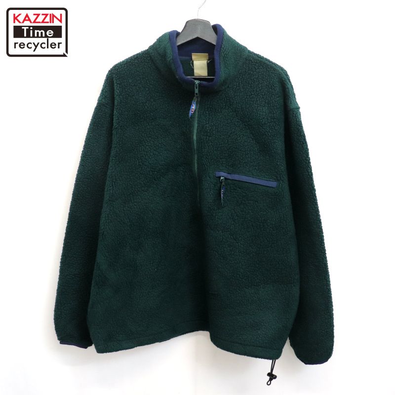 楽天市場】80s USA製 エルエルビーン L.L.Bean ハーフジップ プル